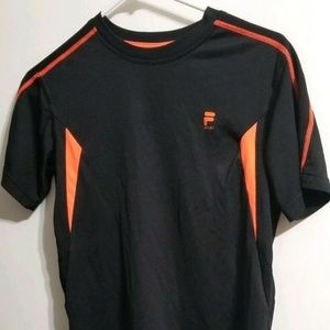 FILA Sport Black Running Fitness Workout‎ Top H11-E